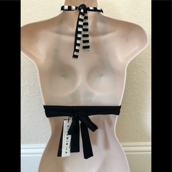 Vitamin A swim halter style top - Picture 2 of 13
